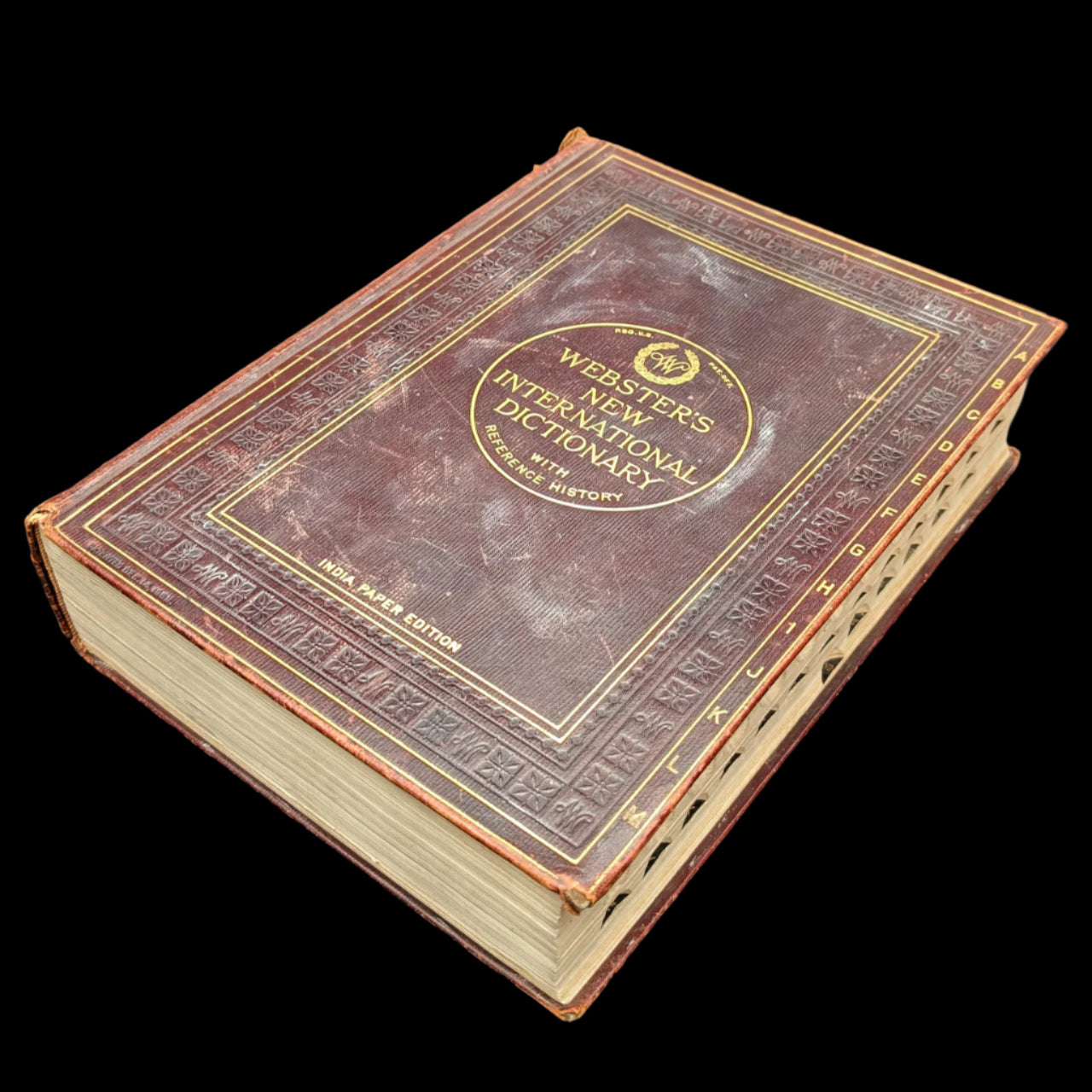 Webster's New International Dictionary by G. & C. Merriam Co. (RARE India Paper Edition), 1915 🕰️ 📜📚