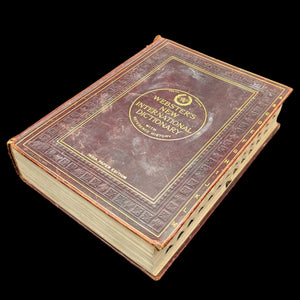 Webster's New International Dictionary by G. & C. Merriam Co. (RARE India Paper Edition), 1915 🕰️ 📜📚