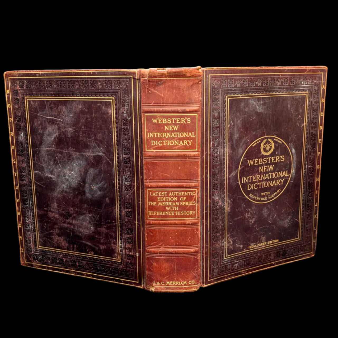 Webster's New International Dictionary by G. & C. Merriam Co. (RARE India Paper Edition), 1915 🕰️ 📜📚
