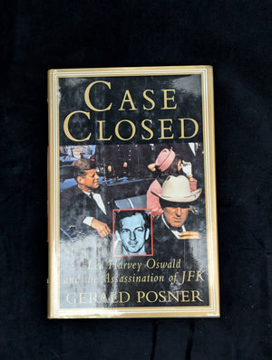 Case Closed: Lee Harvey Oswald and the Assassination of JFK by Gerald Posner (Signed First Edition, Second Printing), 1993 🇺🇸🔫🕵️♂️