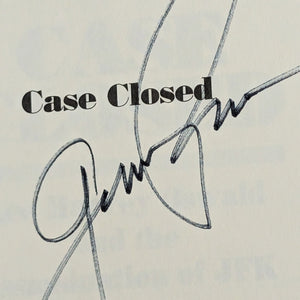 Case Closed: Lee Harvey Oswald and the Assassination of JFK by Gerald Posner (Signed First Edition, Second Printing), 1993 🇺🇸🔫🕵️♂️