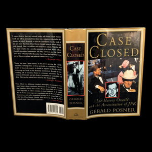Case Closed: Lee Harvey Oswald and the Assassination of JFK by Gerald Posner (Signed First Edition, Second Printing), 1993 🇺🇸🔫🕵️♂️