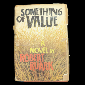Something Of Value, by Robert Ruark (RARE, First Edition), 1955 ๐๐๐
