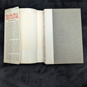 Where Have I Been? An Autobiography by Sid Caesar & Bill Davidson (Signed First Edition), 1982 🎭😂📺