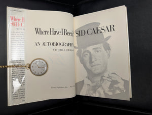 Where Have I Been? An Autobiography by Sid Caesar & Bill Davidson (Signed First Edition), 1982 🎭😂📺