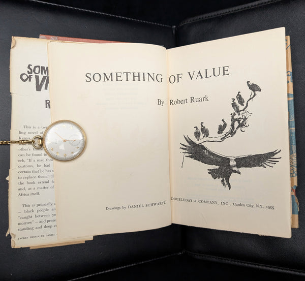 Something Of Value, by Robert Ruark (RARE, First Edition), 1955 ๐๐๐