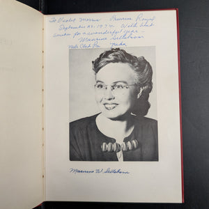 Life's Mountain by Maurine Williams Sellstrom (Signed First Edition), 1950 🏔️✍️🕊️