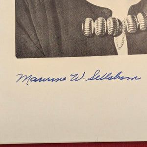 Life's Mountain by Maurine Williams Sellstrom (Signed First Edition), 1950 🏔️✍️🕊️