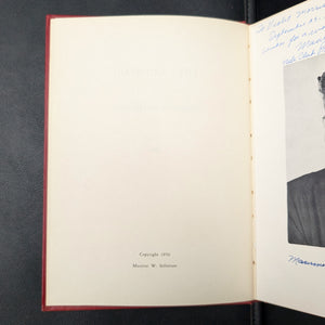 Life's Mountain by Maurine Williams Sellstrom (Signed First Edition), 1950 🏔️✍️🕊️