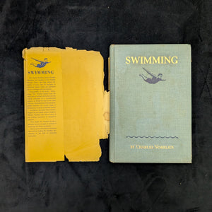 Swimming by Charles Norelius (RARE Signed First Edition), 1934 🏊♂️📜🏆