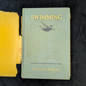 Swimming by Charles Norelius (RARE Signed First Edition), 1934 🏊♂️📜🏆