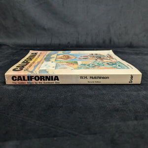 California: The Golden Shore by the Sundown Sea by W. H. Hutchinson (Signed Second Edition), 1988 🌴🌞🌅
