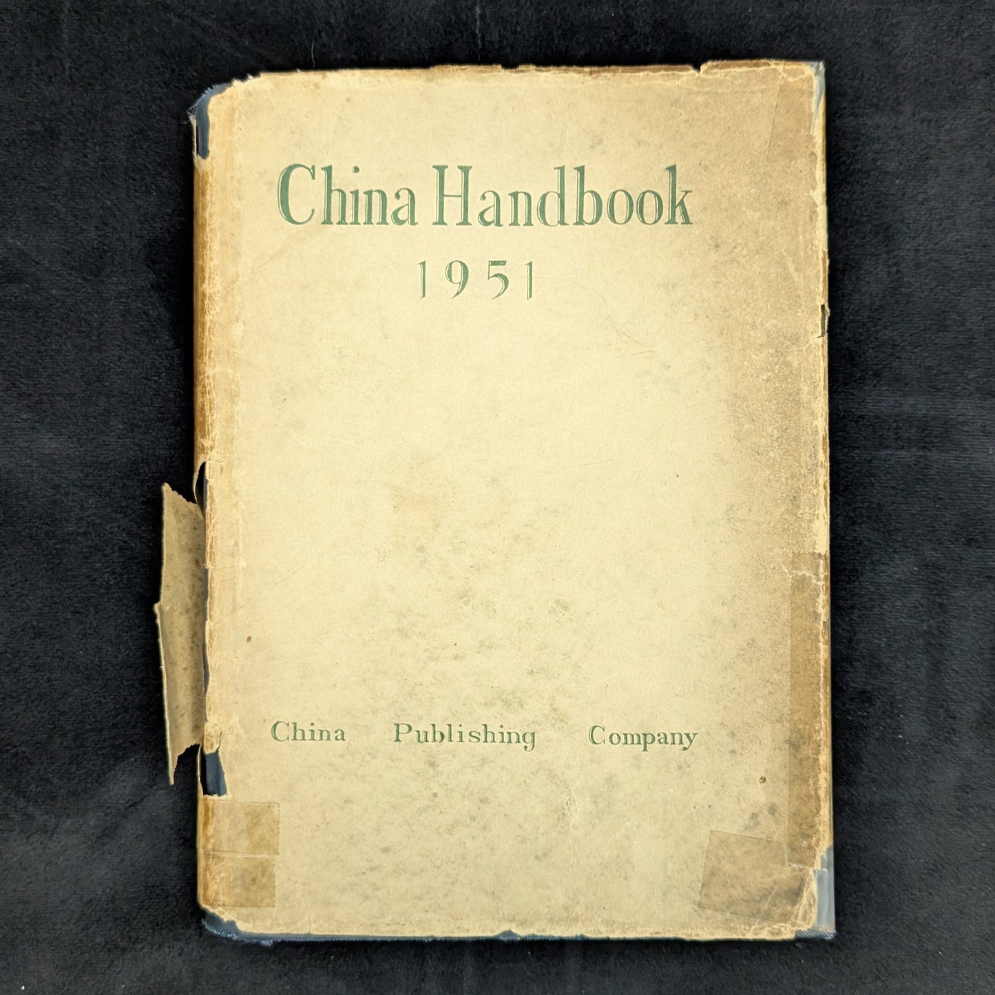 China Handbook by China Handbook Editorial Board (RARE Post-War Taiwan Edition), 1951 ๐๐น๐ผ๐จ๐ณ