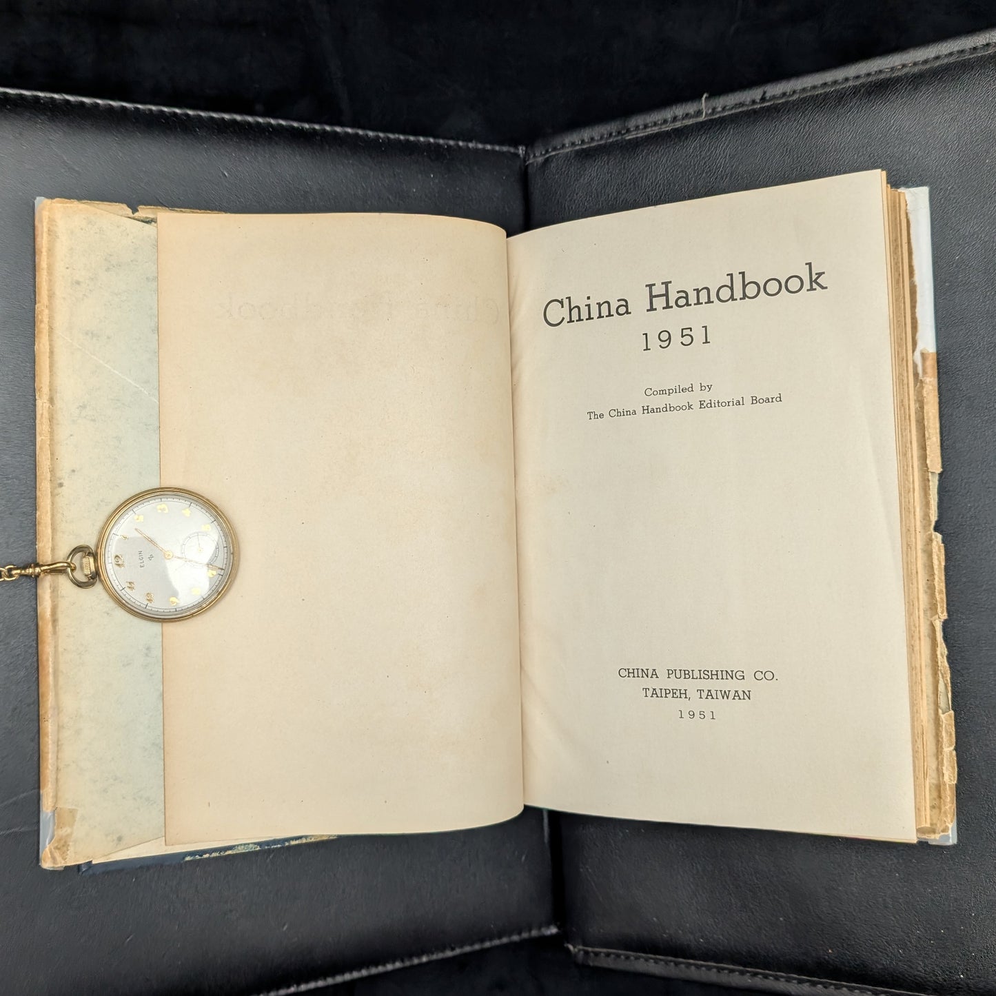 China Handbook by China Handbook Editorial Board (RARE Post-War Taiwan Edition), 1951 ๐๐น๐ผ๐จ๐ณ