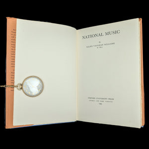 National Music by Ralph Vaughan Williams (First Edition with Inscription), 1934 🎶🇬🇧🇺🇸