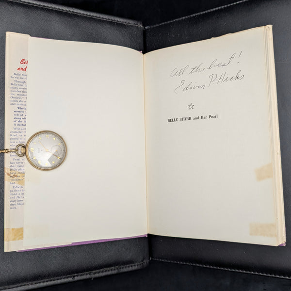 Belle Starr and Her Pearl by Edwin P. Hicks (Signed, Third Printing), 1966 🤠📜🏜️