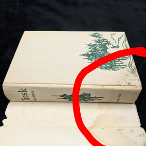 Trask by Don Berry (First Edition, Damaged Copy), 1960. 🌲🏔️📜