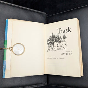 Trask by Don Berry (First Edition, Damaged Copy), 1960. 🌲🏔️📜