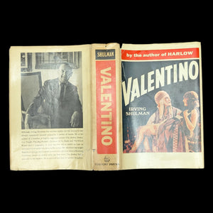 Valentino by Irving Shulman (Signed First Edition with Inscription), 1967 🎬🕺🖤