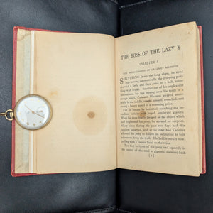 The Boss of the Lazy Y by Charles Alden Seltzer, Illustrated by J. Allen St. John (First Edition), 1915. 🤠🌵📜