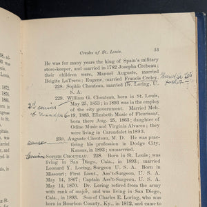 Creoles of St. Louis by Paul Beckwith (RARE, First Edition, Genealogical Annotations), 1893 📜🎨🇺🇸