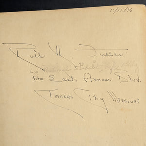 Gone with the Wind by Margaret Mitchell (RARE, Early Printing, Inscribed), October 1936 📜✍️🏛️