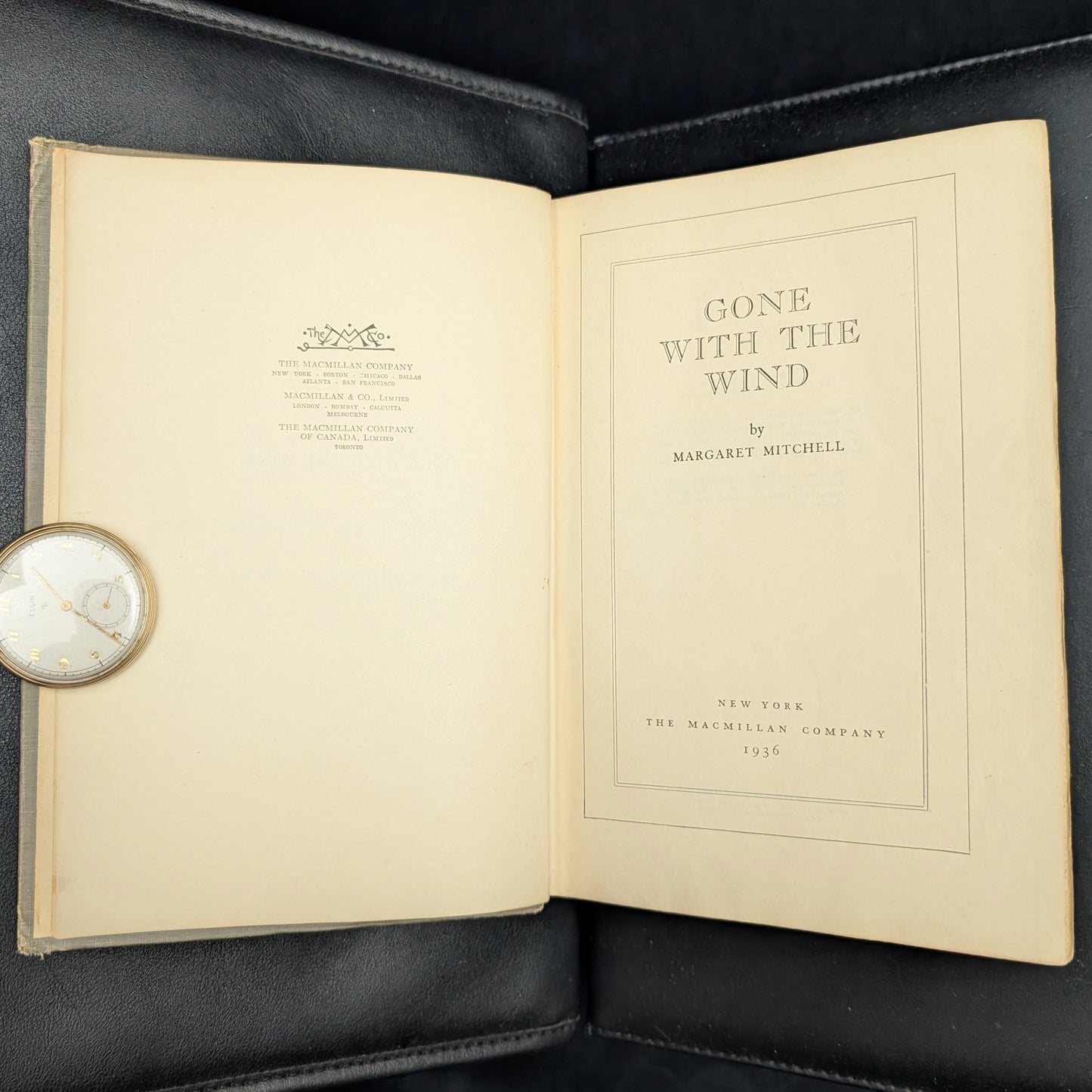 Gone with the Wind by Margaret Mitchell (RARE, Early Printing, Inscribed), October 1936 📜✍️🏛️