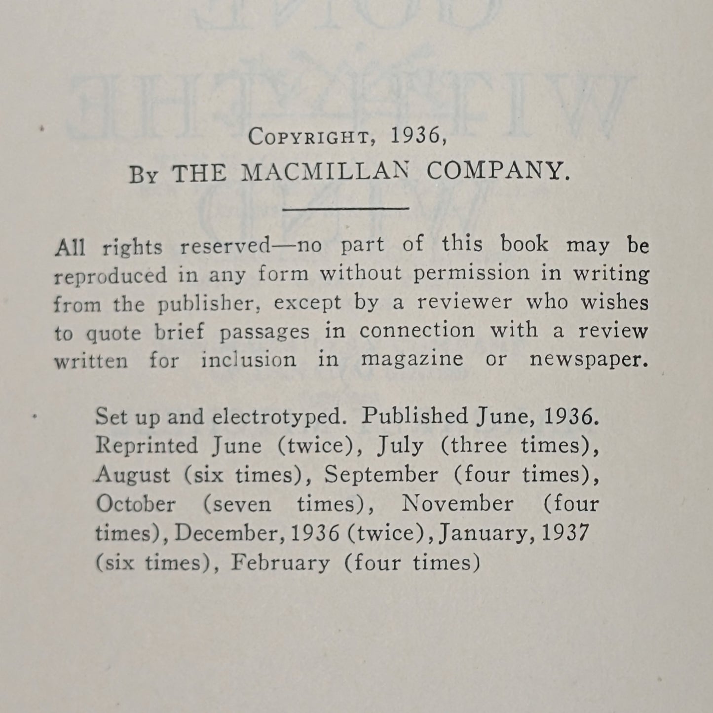 Gone With The Wind by Margaret Mitchell (RARE Early Printing, Book Cover Slips), February 1937 📜🇺🇸💔