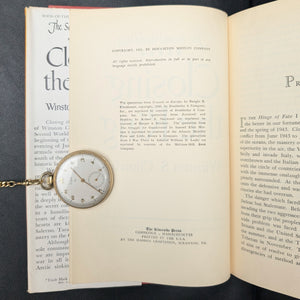 The Second World War: Closing The Ring, by Winston S. Churchill, (RARE with Dust Jacket), 1951 📜🛡️🇬🇧