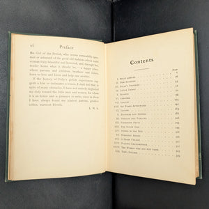 An Old-Fashioned Girl, by Louisa M. Alcott, (Decorative Binding, Illustrated), 1910 ๐ง๐๐บ๐ธ