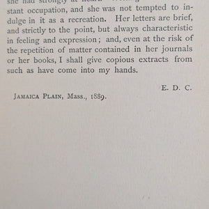Louisa May Alcott: Her Life, Letters, and Journals by Ednah D. Cheney (First Edition), 1890 📜✒️📚