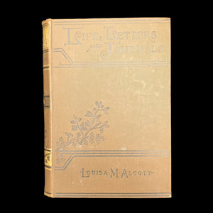 Louisa May Alcott: Her Life, Letters, and Journals by Ednah D. Cheney (First Edition), 1891 📜✒️📚