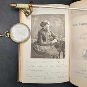 Louisa May Alcott: Her Life, Letters, and Journals by Ednah D. Cheney (First Edition), 1891 📜✒️📚