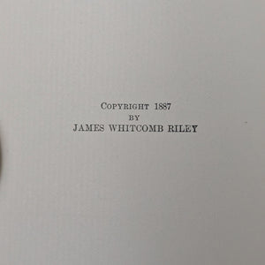 Afterwhiles by James Whitcomb Riley (Ninth Thousand, Illustrated), 1890 📜🕰️🏡