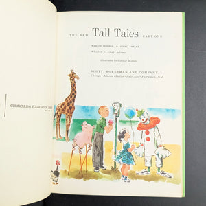 The New Tall Tales, Part One by Monroe, Artley, and Gray (Third Edition), 1959. 📚👦🏻🚀