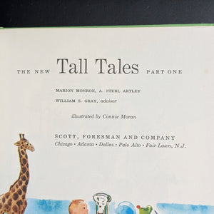 The New Tall Tales, Part One by Monroe, Artley, and Gray (Third Edition), 1959. 📚👦🏻🚀