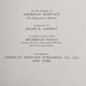 The California Gold Rush by Ralph K. Andrist (First Edition, Illustrated), 1961 ⛏️💰📜