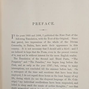 The Vision, or Hell, Purgatory, and Paradise of Dante Alighieri by Dante Alighieri (RARE Albion Edition), 1844 ๐๐ฎ๐นโ๏ธ