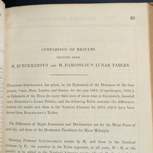 STRAUTIMA: Appendix to The Nautical Almanac for 1835, 1836, and 1837 by G.B. Airy, W.S.B. Woolhouse, and others (Rare Early Scientific Publication), 1837 📜🔬⚓