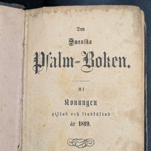 Den Svenska Psalmboken Evangeliiboken (Rare Royal Approved Swedish Edition), 1878 📜⛪️🇸🇪