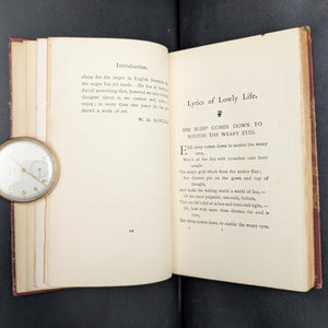 Lyrics of Lowly Life by Paul Laurence Dunbar (RARE Third Edition), 1903 📜✨🎭
