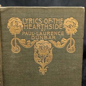 Lyrics of the Hearthside by Paul Laurence Dunbar (RARE, First Edition), 1899 ✍️ 📜🇺🇸