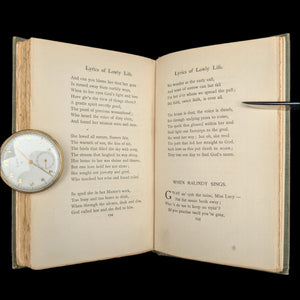 Lyrics of Lowly Life by Paul Laurence Dunbar (RARE, First Edition), 1896 ✍️ 📜🇺🇸