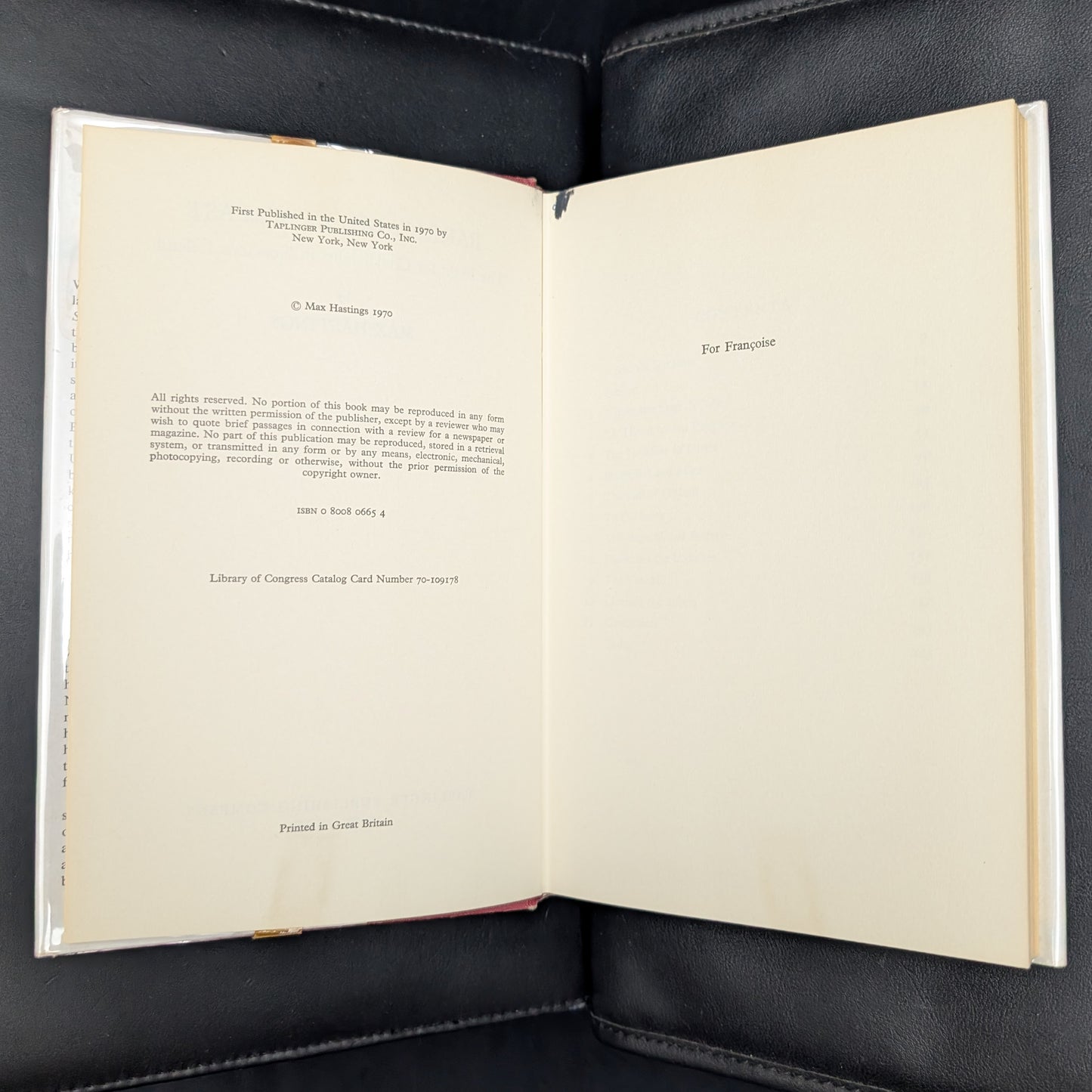 Barricades in Belfast by Max Hastings (RARE First American Edition), 1970 ๐๐ฌ๐งโ๏ธ