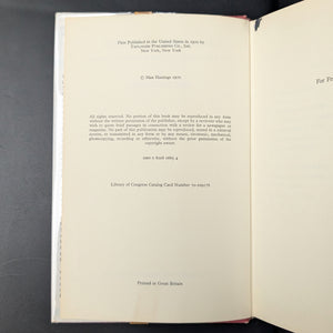 Barricadas en Belfast de Max Hastings (RARA primera edición estadounidense), 1970 📜