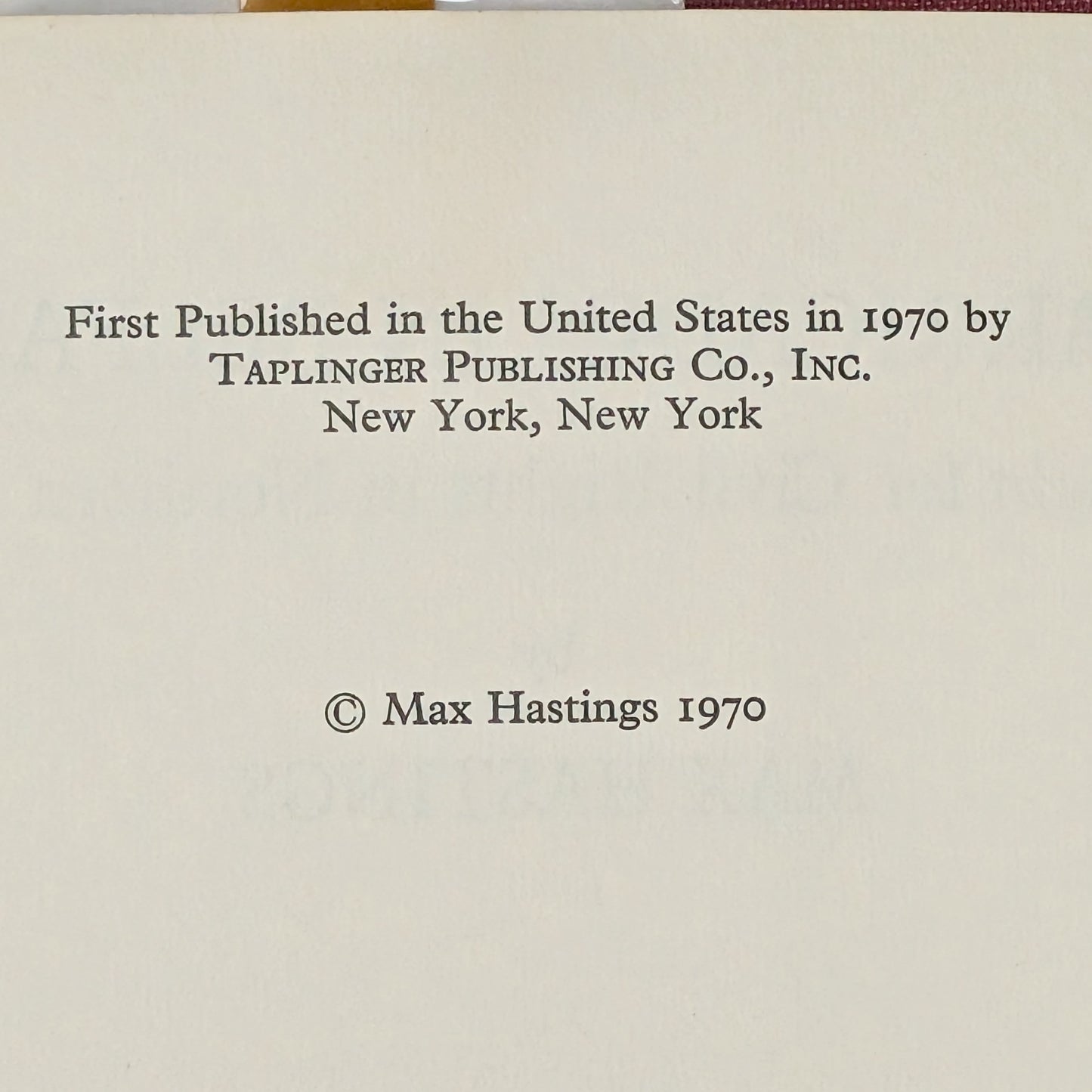Barricades in Belfast by Max Hastings (RARE First American Edition), 1970 ๐๐ฌ๐งโ๏ธ