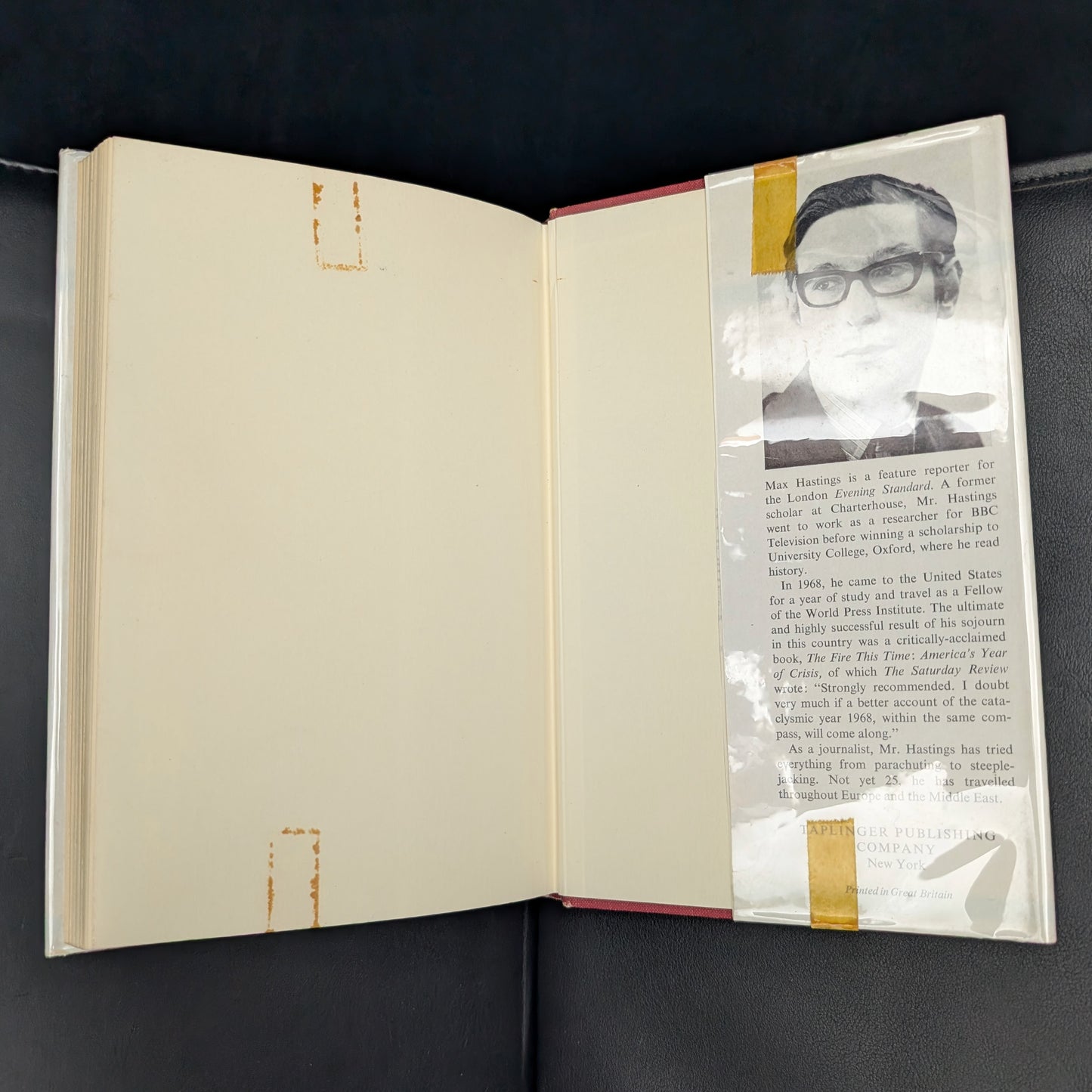 Barricades in Belfast by Max Hastings (RARE First American Edition), 1970 ๐๐ฌ๐งโ๏ธ