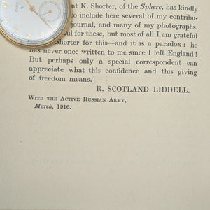 On The Russian Front by R. Scotland Liddell (RARE First Edition), 1916 📜🛡️🇬🇧