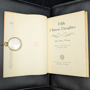 Fifth Chinese Daughter by Jade Snow Wong (Signed First Edition), 1950 🐉🇺🇸🇨🇳