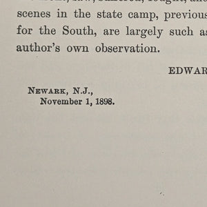 A Young Volunteer in Cuba by Edward Stratemeyer (RARE First Edition, Illustrated), 1898 📜🇺🇸📚